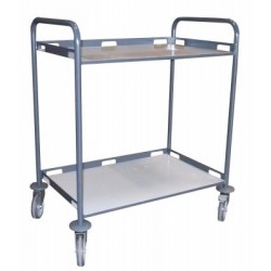 Chariot de services 2 plateaux 850 x 500 mm de 200 kg