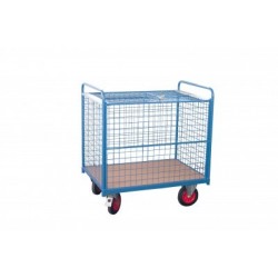 Chariot conteneur 1000 x 700 mm de 500 kg