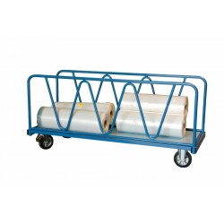 Chariot industriel pour charges lourdes 1600 x 800 mm de 1200 kg