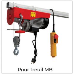 Potence tournante pour treuil MB