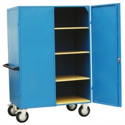 Armoire 300 kg métallique avec toit avec 3 étagères