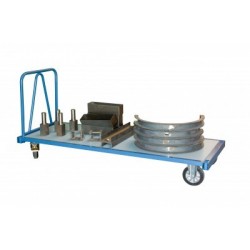 Chariot industriel pour charges lourdes 1600 x 800 mm 1200 kg