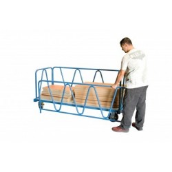 Chariot industriel pour charges lourdes 2000 x 1000 mm 1200 kg